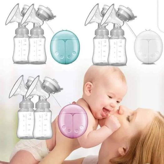 BPA-Free Manual Breast Pump | Portable & Quiet Milk Expressing Pump for Breastfeeding Moms | Ideal for Boys, Girls & Unisex Newborns