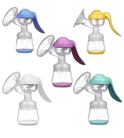 BPA-Free Manual Breast Pump | Portable & Quiet Milk Expressing Pump for Breastfeeding Moms | Ideal for Boys, Girls & Unisex Newborns