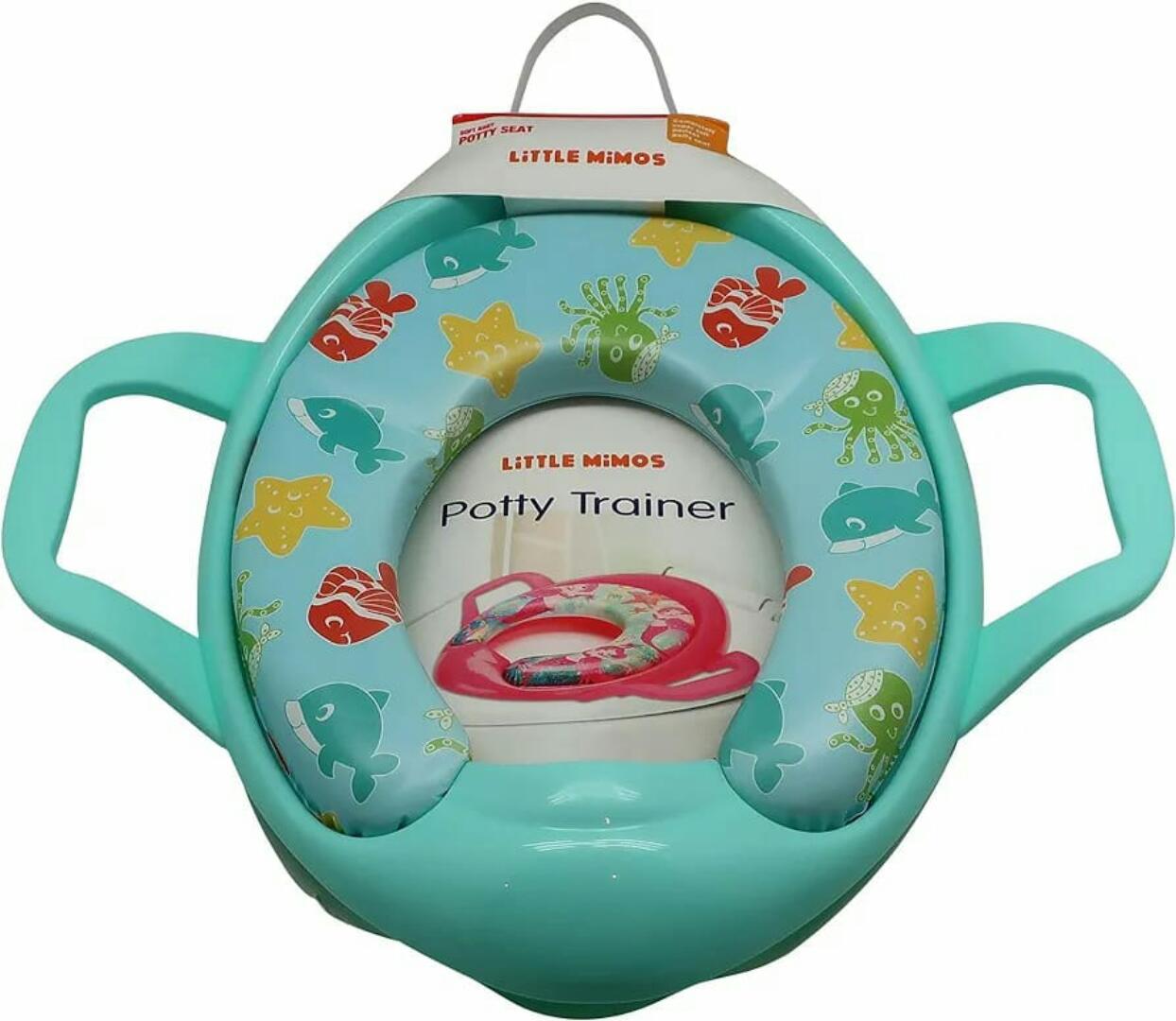 Super Soft & Durable Full Cushion Potty Trainer Seat with Handle | Comfortable & Secure Toilet Training for Toddlers