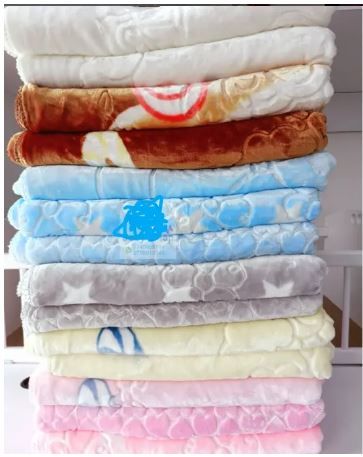 Fashion Warm Large Fleece Baby Shawl Blanket-Multicolour