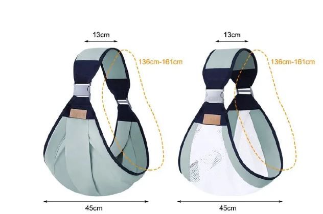Ergonomic 3D Mesh Baby Wrap Sling Carrier | Breathable, Lightweight & Adjustable Babywearing for Newborns to Toddlers | Kal Kids Collection