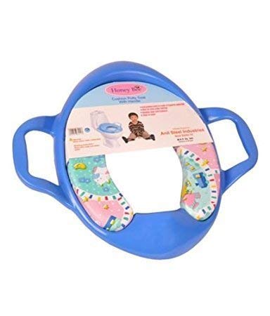 Super Soft & Durable Full Cushion Potty Trainer Seat with Handle | Comfortable & Secure Toilet Training for Toddlers