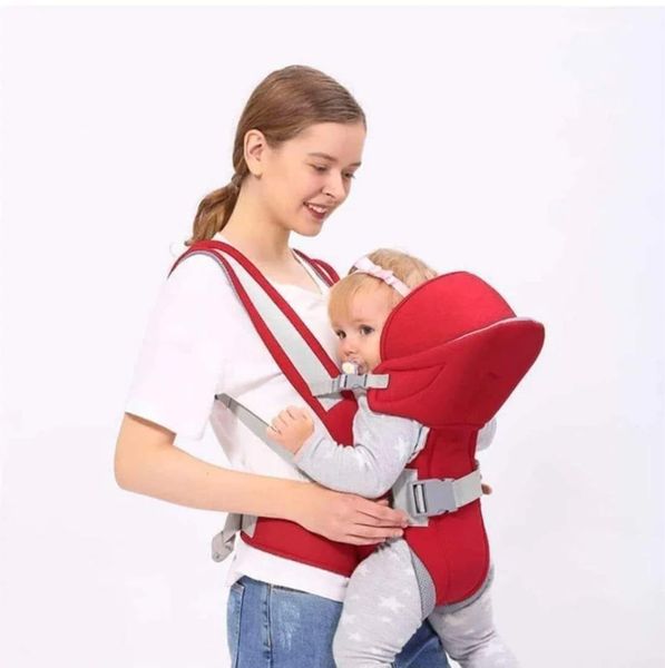 Best Deal – Comfortable Baby Carrier with Hood (Newborn to 24 Months) | Soft, Secure & Ergonomic | Available in Red, Navy Blue & Unisex Colors