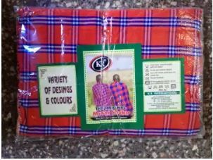 Fabric Customized Fleece Maasai Shuka | Soft Kikoi / Leso Wrap | Multi-Purpose Warm Traditional Blanket | Available in Assorted Vibrant Colors