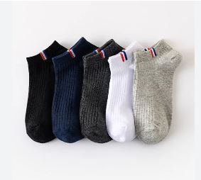 Men Freesize Ankle Socks – Soft, Breathable & Comfortable Cotton Blend