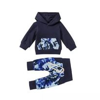 Unisex Baby Hoodie & Pants Set | 2-Piece Fancy Outfit for Boys & Girls | Soft Cotton Toddler Tracksuit | Stylish Everyday Wear
