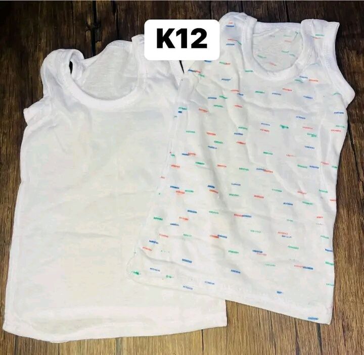 Unisex Newborn Baby Vests / Cotton Undershirts | Soft & Breathable Sleeveless Innerwear | For Boys & Girls | Kal Kids Collection