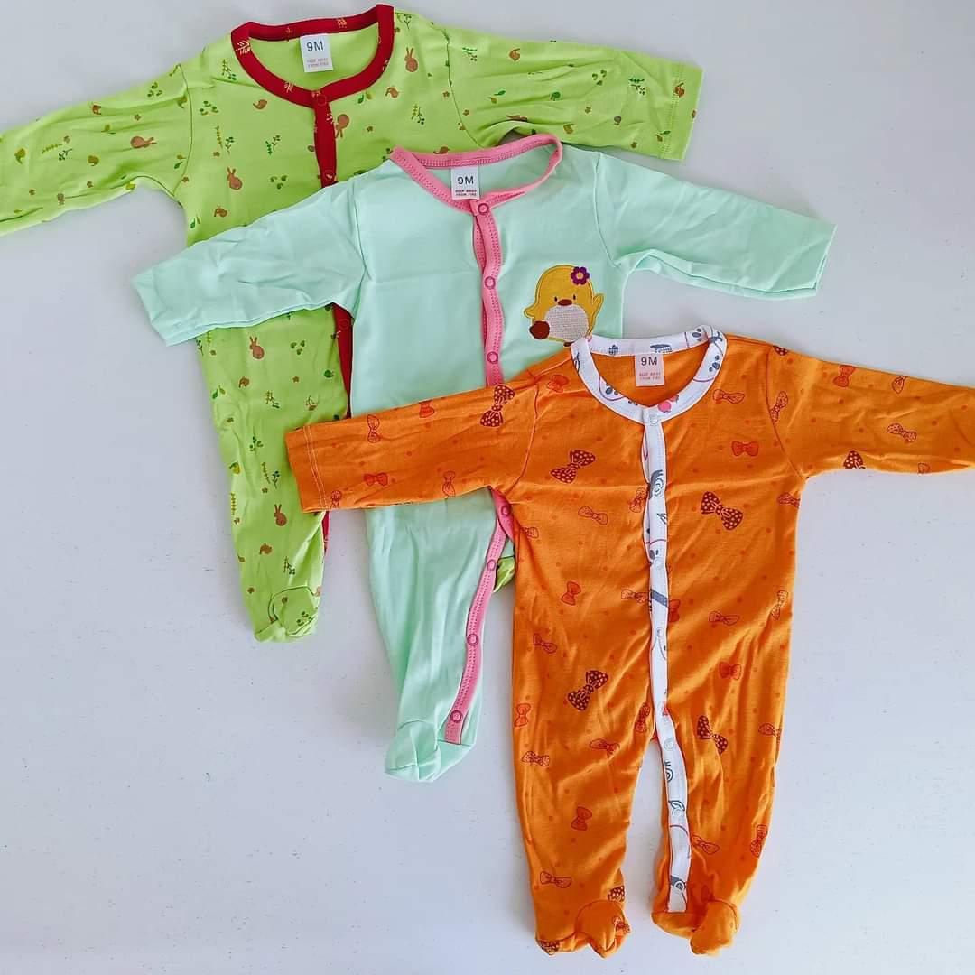 Limited Deal – Best 3-Piece Cotton Baby Rompers | Soft, Breathable & Snap-Closure Bodysuits for Newborns & Toddlers – Unisex, Boys & Girls Designs