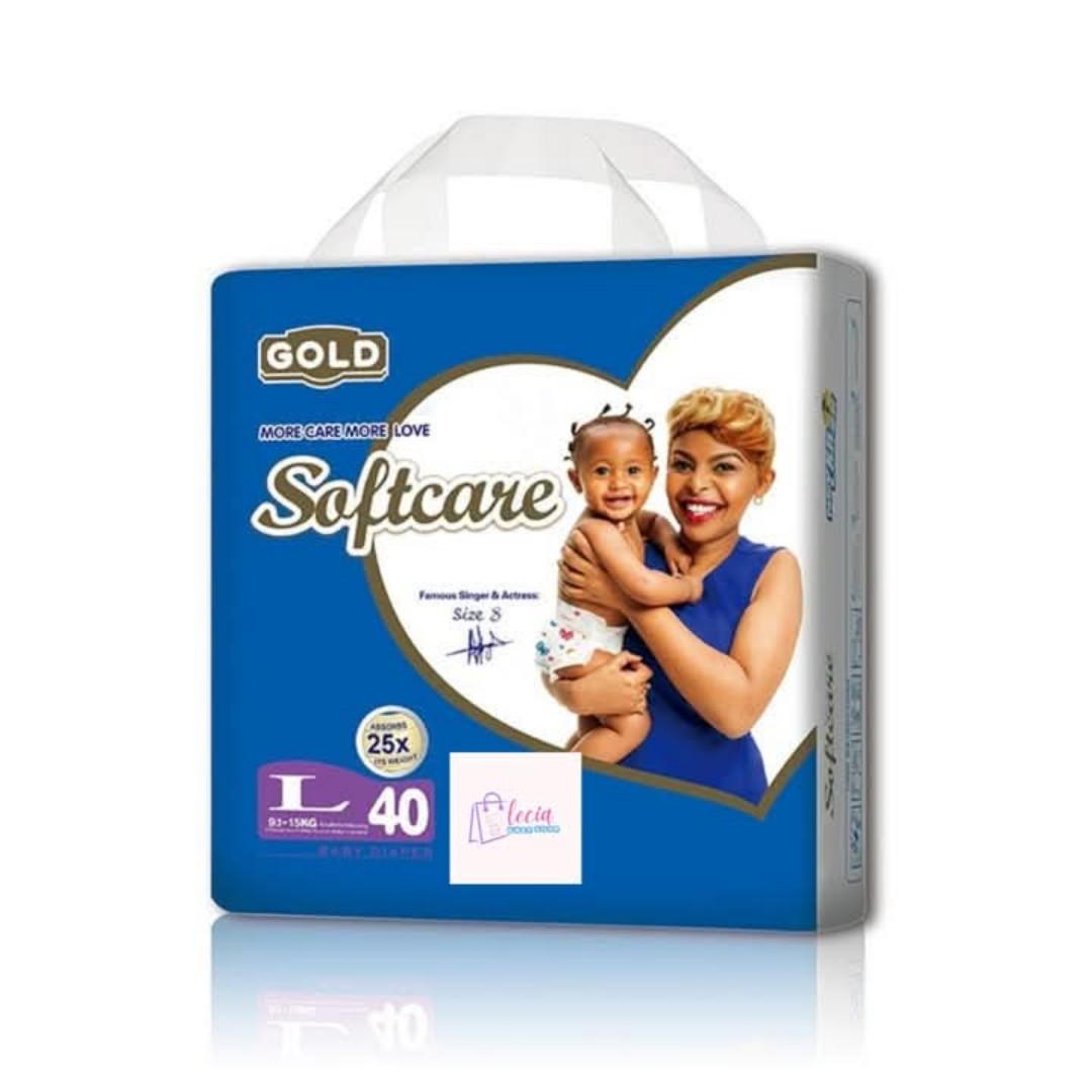 Softcare Baby Diapers – High Count Economy Pack | Super Absorbent, Leak-Proof & Gentle on Skin | Sizes for Newborns to Toddlers