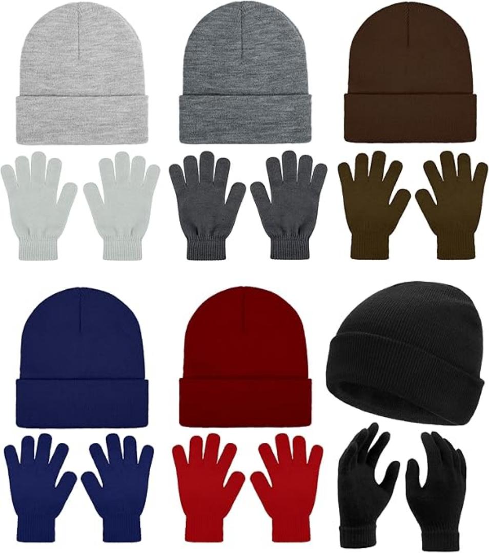 MARVIN Hat and Gloves Set for Children | Warm, Cozy & Stylish Winter Wear – Available in Small & Medium Sizes for Boys & Girls