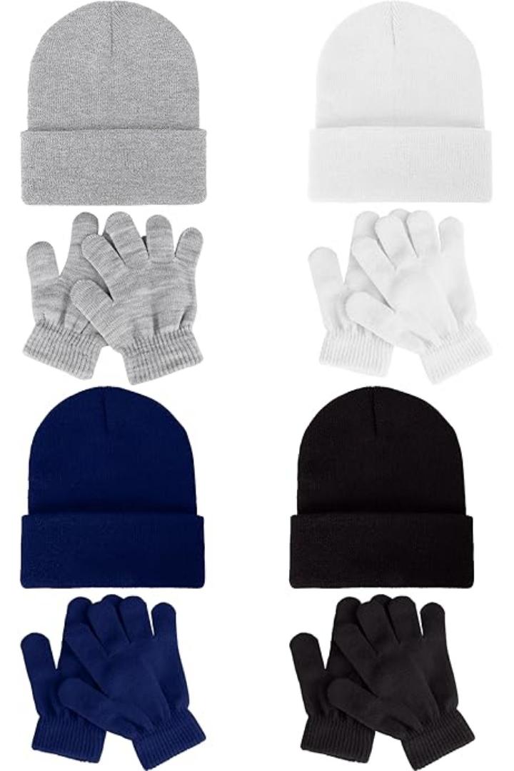 MARVIN Hat and Gloves Set for Children | Warm, Cozy & Stylish Winter Wear – Available in Small & Medium Sizes for Boys & Girls