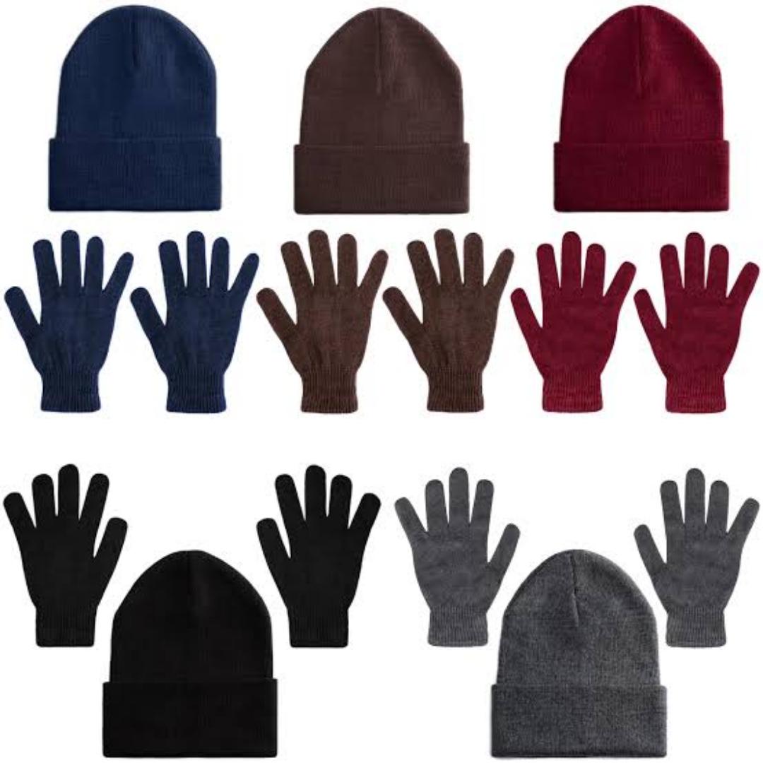 MARVIN Hat and Gloves Set for Children | Warm, Cozy & Stylish Winter Wear – Available in Small & Medium Sizes for Boys & Girls