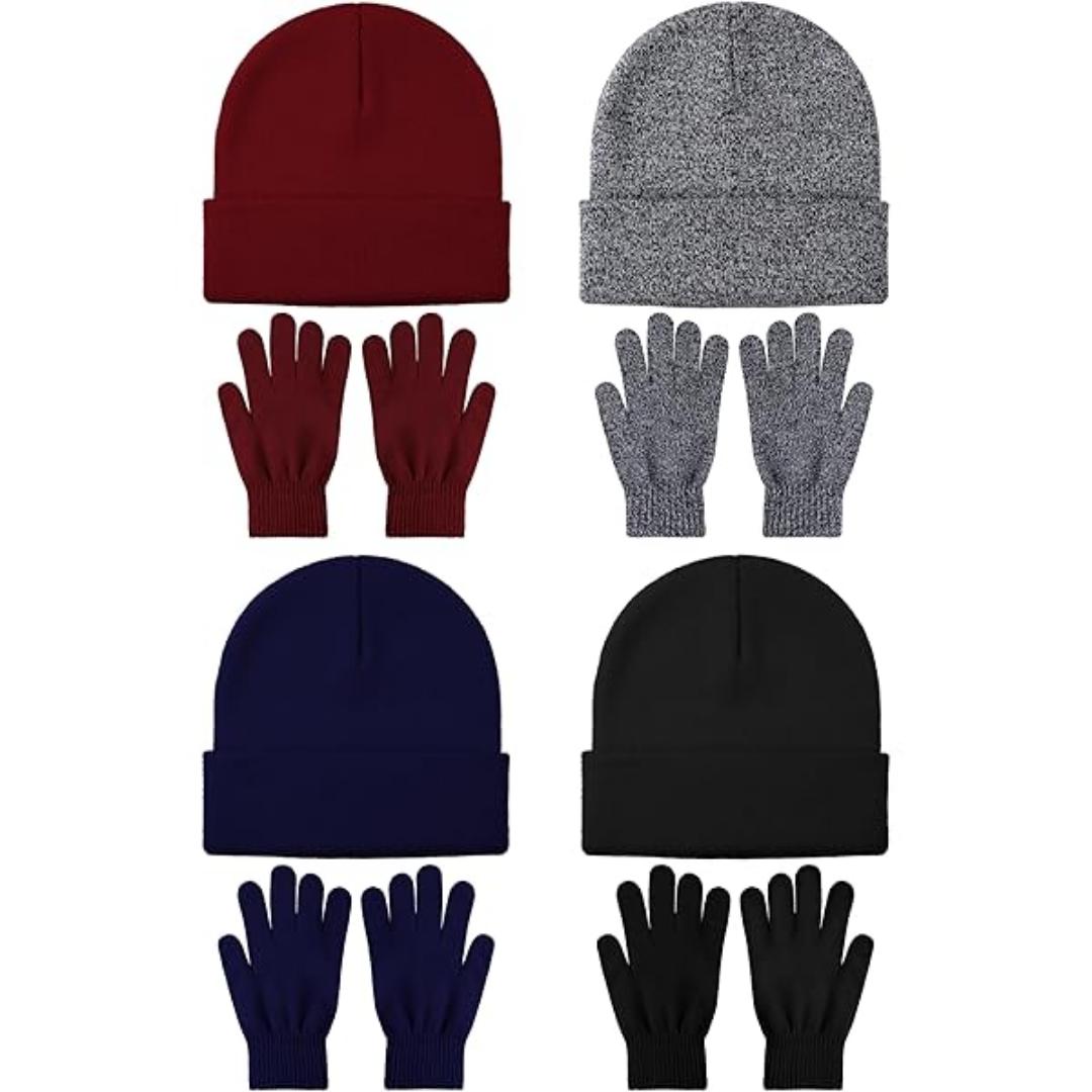 MARVIN Hat and Gloves Set for Children | Warm, Cozy & Stylish Winter Wear – Available in Small & Medium Sizes for Boys & Girls