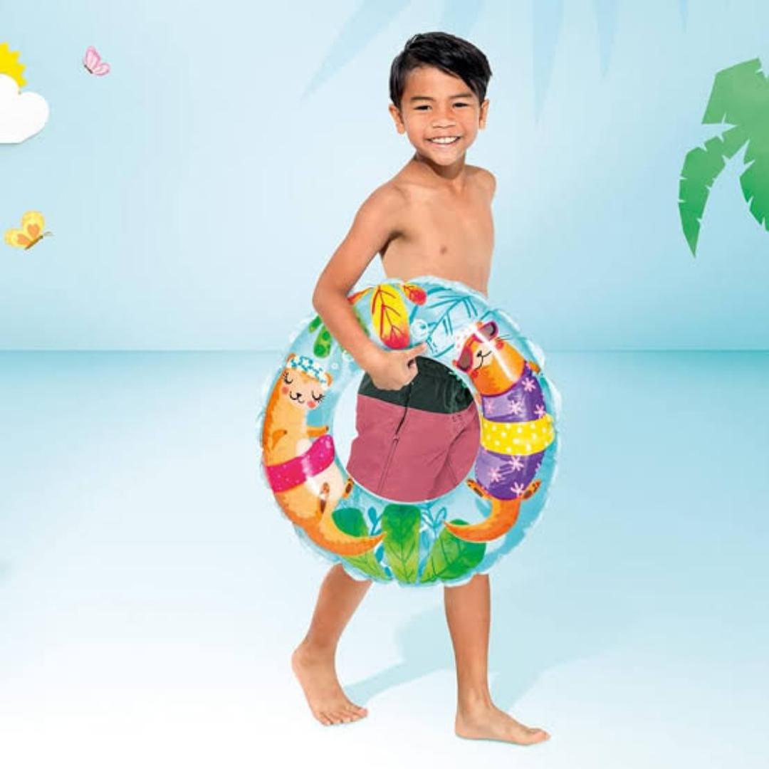 Kids Swimming Floaters | Inflatable Swim Rings for Boys, Girls & Unisex | Safe & Colorful Pool Floats for Toddlers and Children