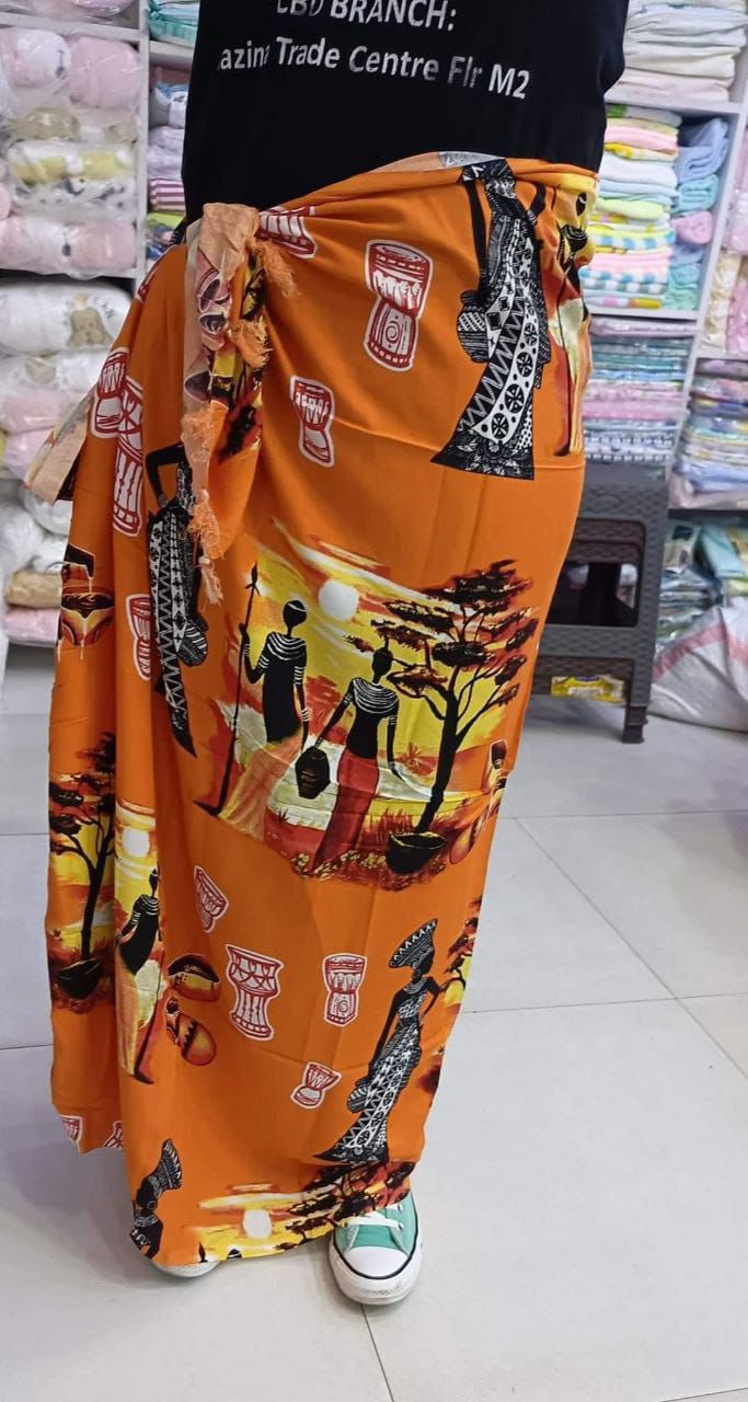 Leso – Soft Cotton African Kitenge Wrap for Baby Care, Carrying, and Everyday Use