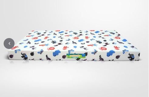 Baby Cot Mattress – Waterproof, Medium-Density Foam, Firm Support (48" x 24" x 4")
