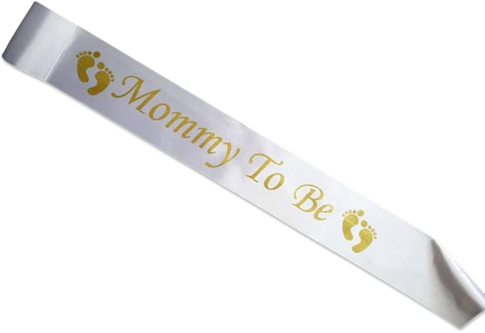 Beautiful Satin Mom-to-Be Sash – Must-Have for Maternity Events