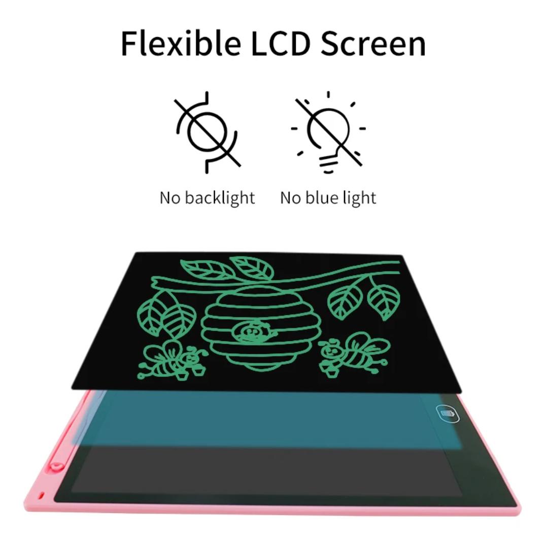 Kids Electronic Writing Tablet – 8.5 Inch LCD Drawing & Learning Pad in Large and Small Size  (Multi-Color)