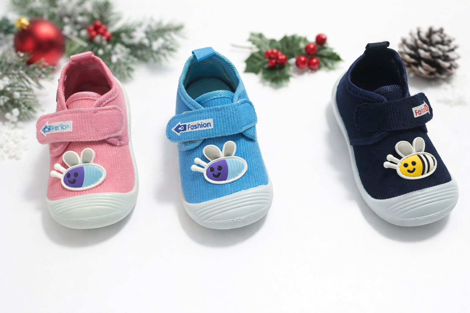 Baby Pre-Walker Shoes | Soft Sole | Easy to Wear | Non-Slip | 0–18 Months