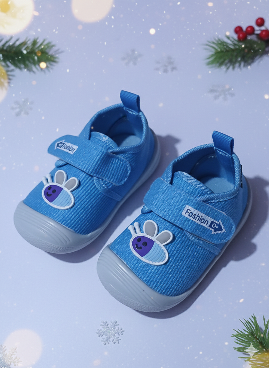 Baby Pre-Walker Shoes | Soft Sole | Easy to Wear | Non-Slip | 0–18 Months