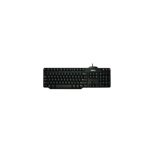DELL Refurbished Desktop Computer Keyboard - Black