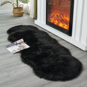 Fashion Bedside/ Dashboard Mats -Size 160 Cm Long Luxurious Faux Fur Fluffy Bedside Carpet