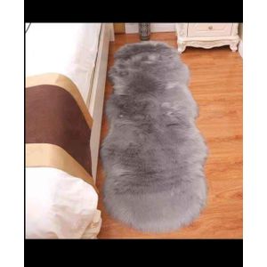 Fashion Bedside/ Dashboard Mats -Size 160 Cm Long Luxurious Faux Fur Fluffy Bedside Carpet