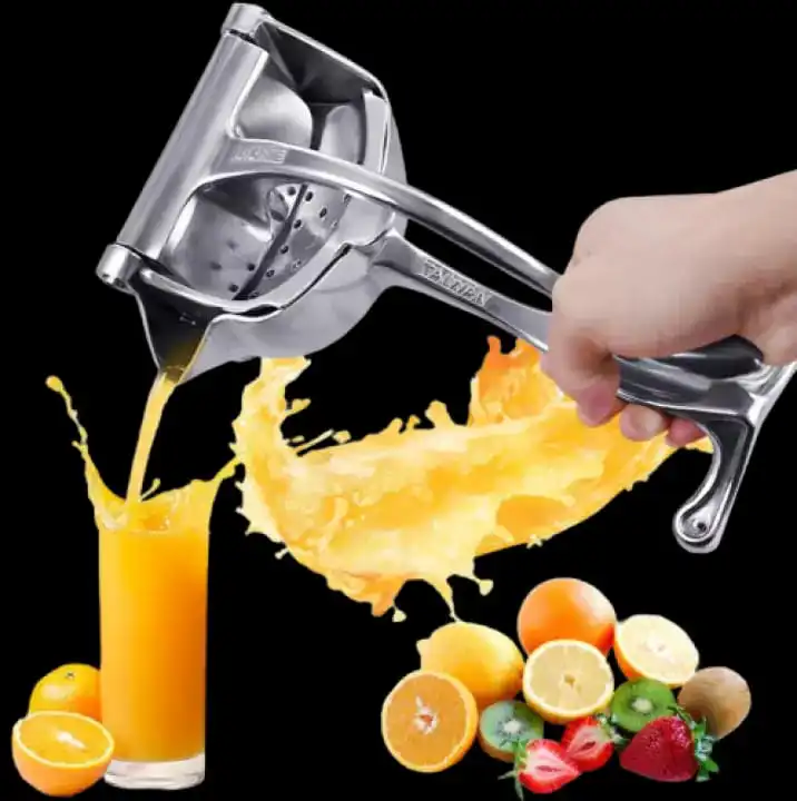 Stainless Steel Manual Fruit Juicer Crusher Squeezer Hand Press Lemon Orange
