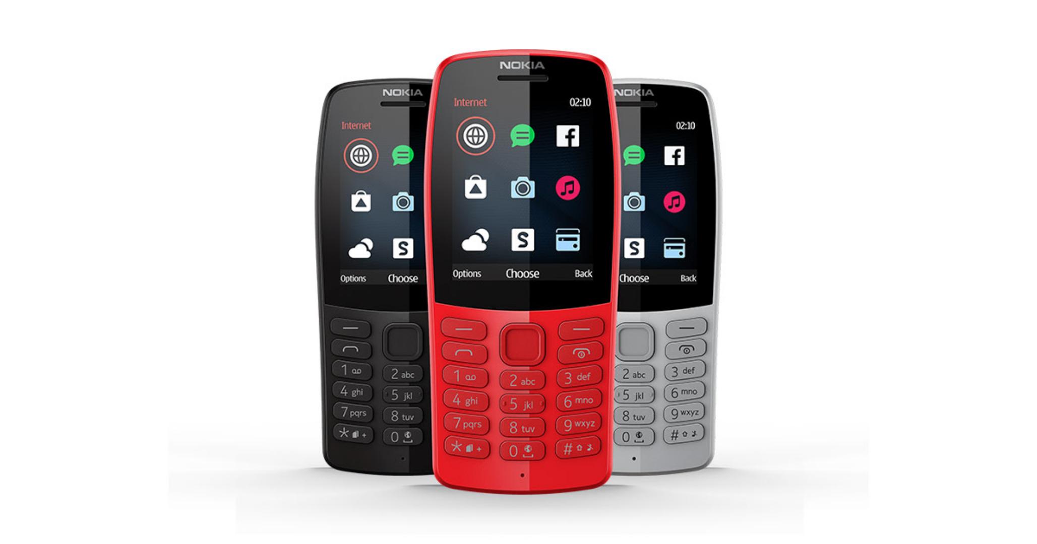 Nokia 210 phone ; Dual sim cards, Camera,  Flashlight and Torch, 1020mAh battery, Supports upto 32gb Memory card, 16MB internal storage, Bluetooth,  FM Radio, USB charging, Games and Mp3 player
