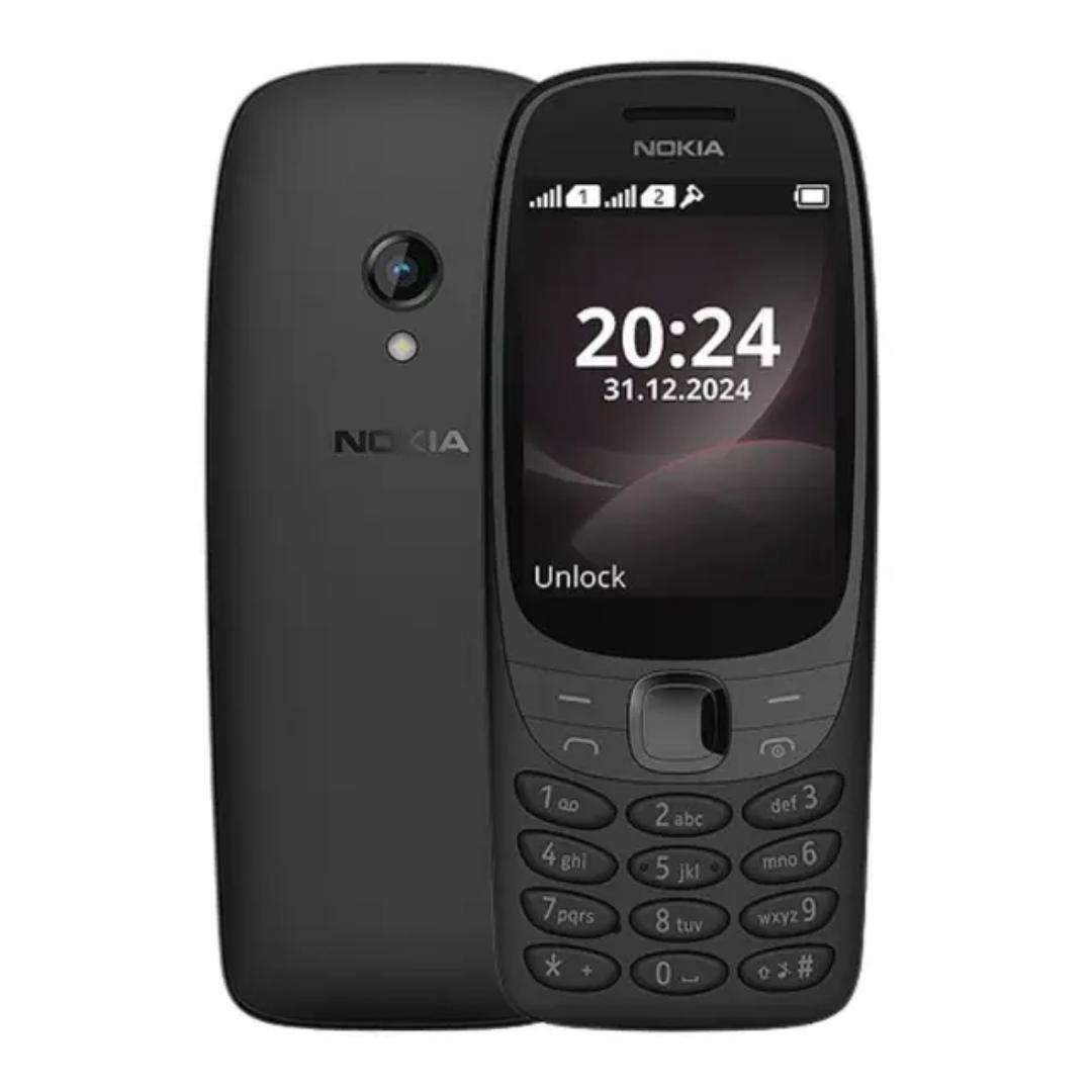 NEW NOKIA 6310: Features 2.8″ display, Unisoc 6531F chipset, 1450 mAh battery, 16 MB storage, 8 MB RAM.