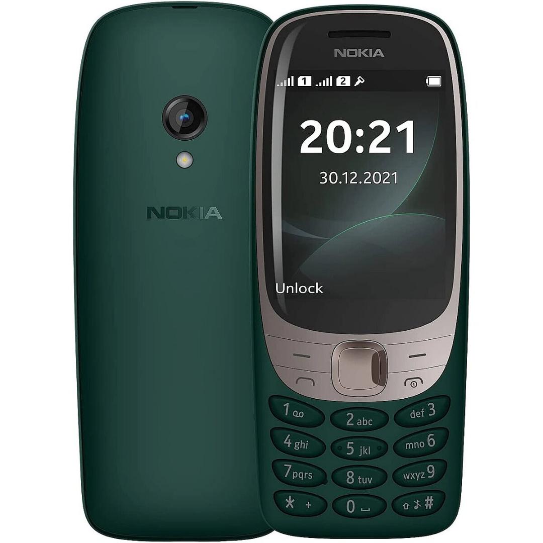 NEW NOKIA 6310: Features 2.8″ display, Unisoc 6531F chipset, 1450 mAh battery, 16 MB storage, 8 MB RAM.