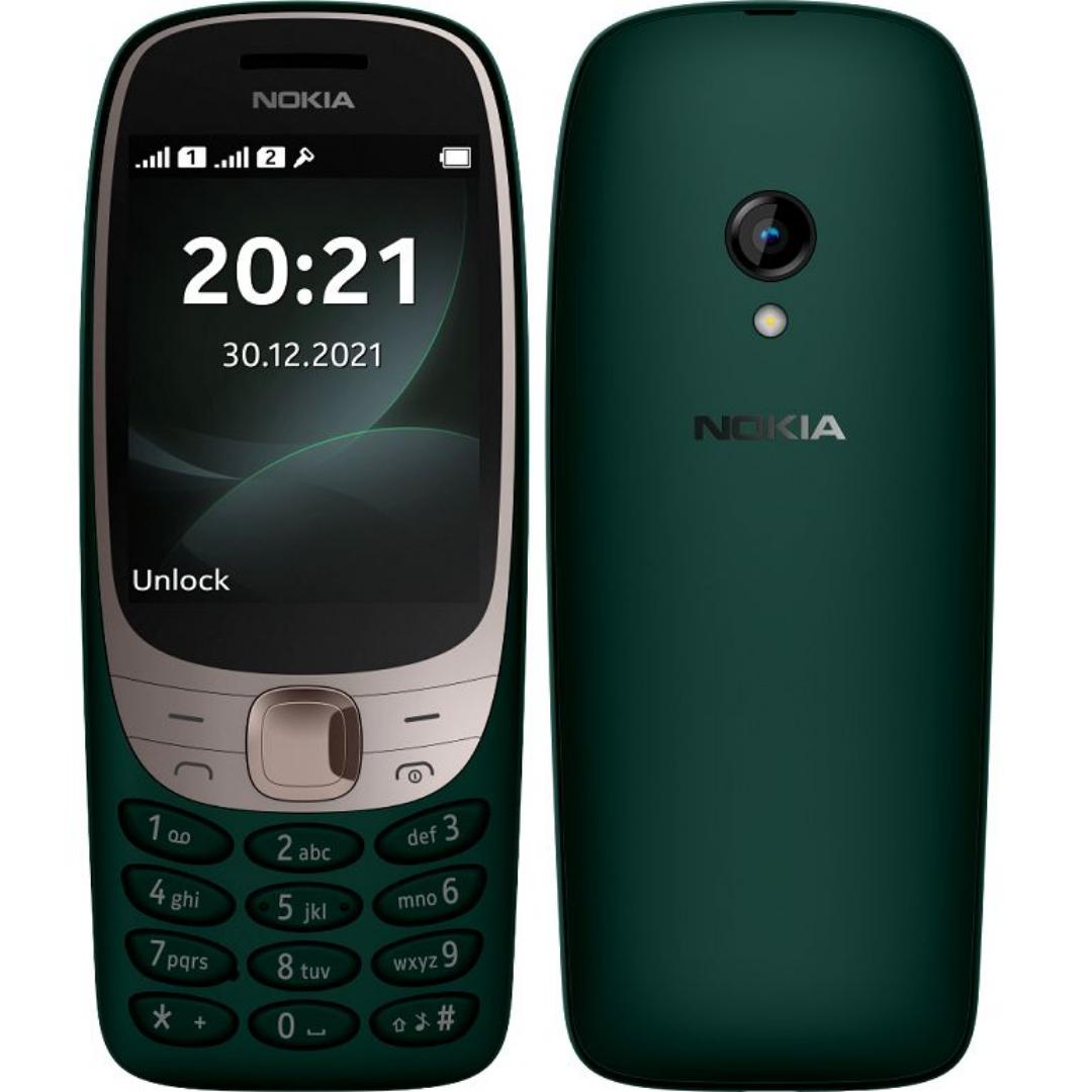 NEW NOKIA 6310: Features 2.8″ display, Unisoc 6531F chipset, 1450 mAh battery, 16 MB storage, 8 MB RAM.