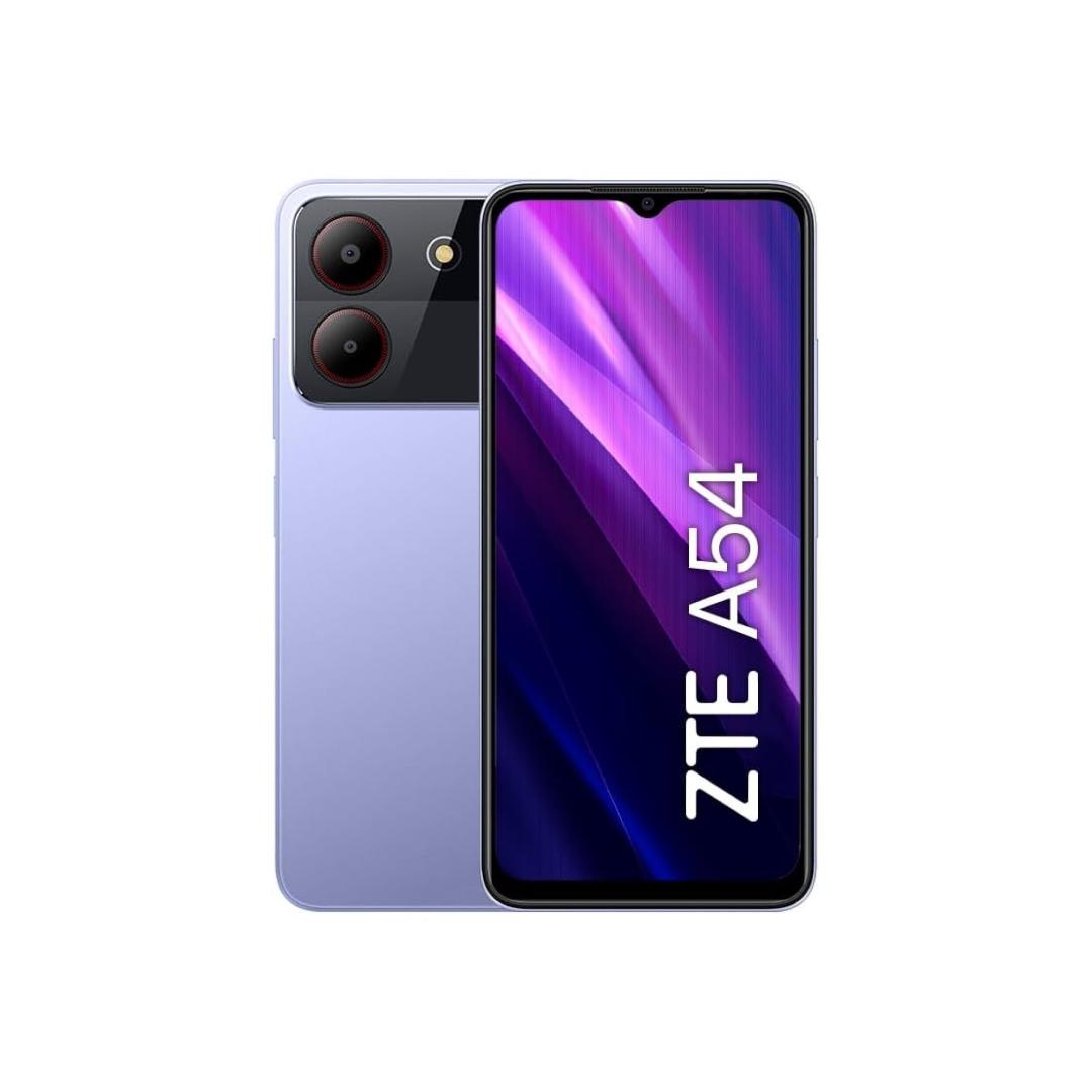 ZTE BLADE A54 smart Android phone Features 6.6″ display, Unisoc SC9863A chipset, 5000 mAh battery, 128 GB storage, 4 GB RAM.