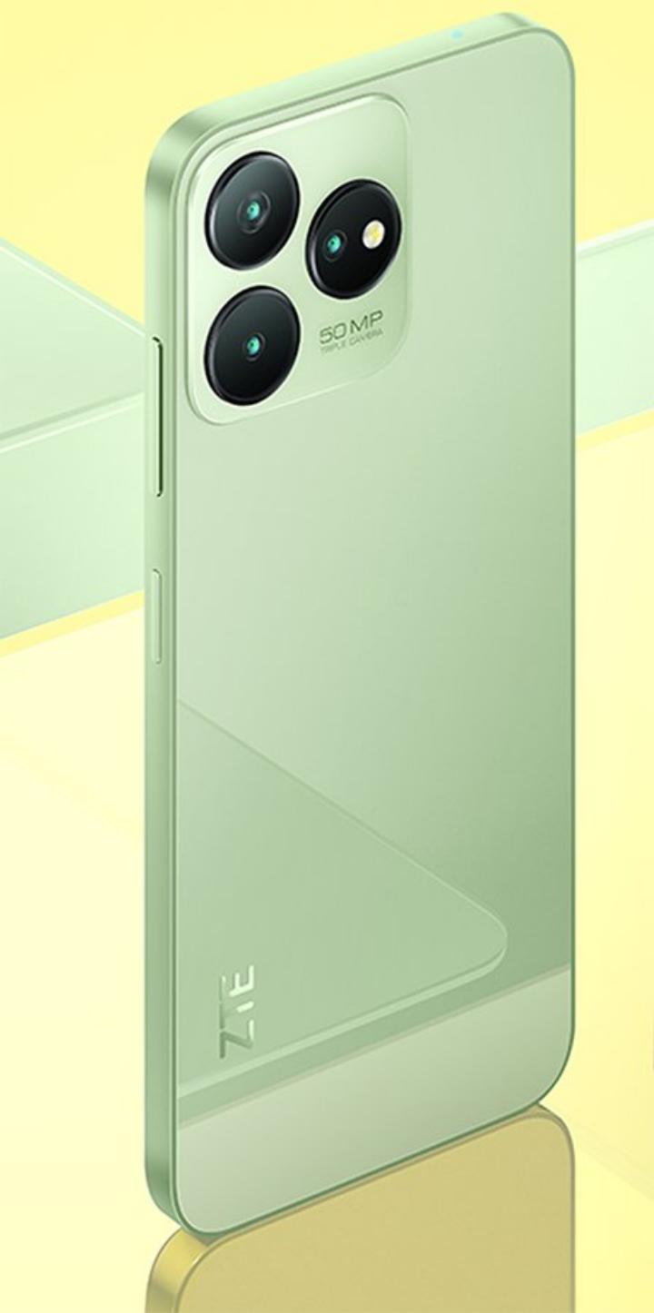 ZTE BLADE V50D ZTE Blade V50 Key Features

RAM: 4GB

Internal Storage: 256GB

Display: 6.67 inches

OS: Android 13

Chipset: Unisoc Tiger T760

Connectivity: 4G

Battery: 4,80mAh, 33W

Colors: Blue, B