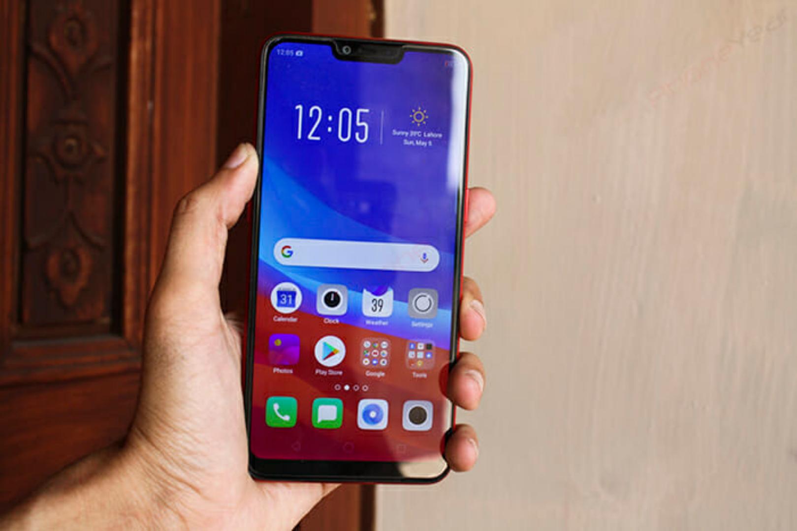 OPPO A3s Dual SIM Smartphone 6.2" HD+ Display 4230mAh Battery 13MP + 2MP Dual Rear Camera 8MP Front Camera Fingerprint Face Unlock Expandable Storage Stylish Design