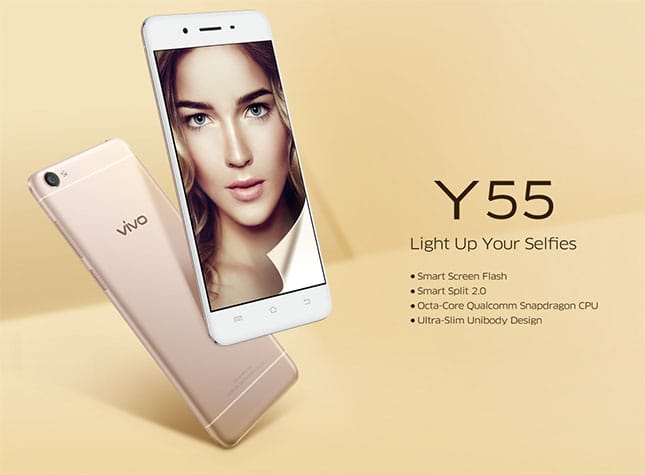 Refurbished Vivo Y55, 2 GB RAM 16 GB ROM,with a free fast charging cable.