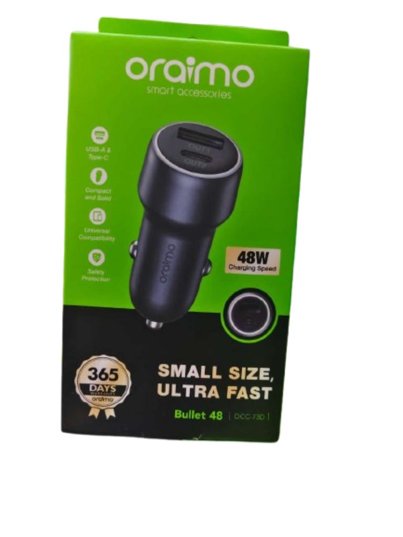 Oraimo Bullet 48, 48W Fast Charging