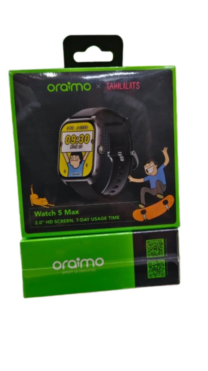 Oraimo Watch 5 Max BT Calling Smart Watch