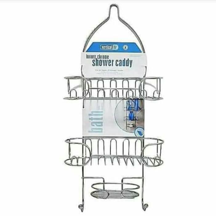 Killmall Shower Caddy Stainless Steel 3-Tier Bathroom Organizer