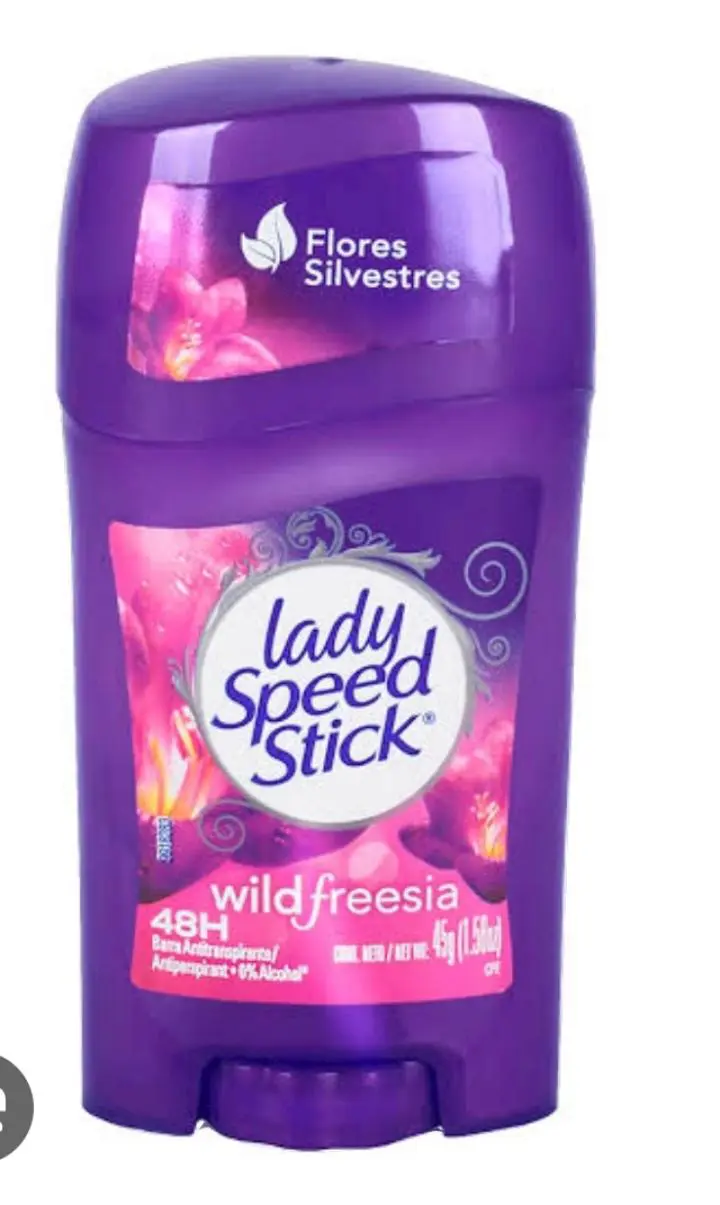 Lady speed -invisible, wild freesia, sweet strawberry,fresh essence deodorant