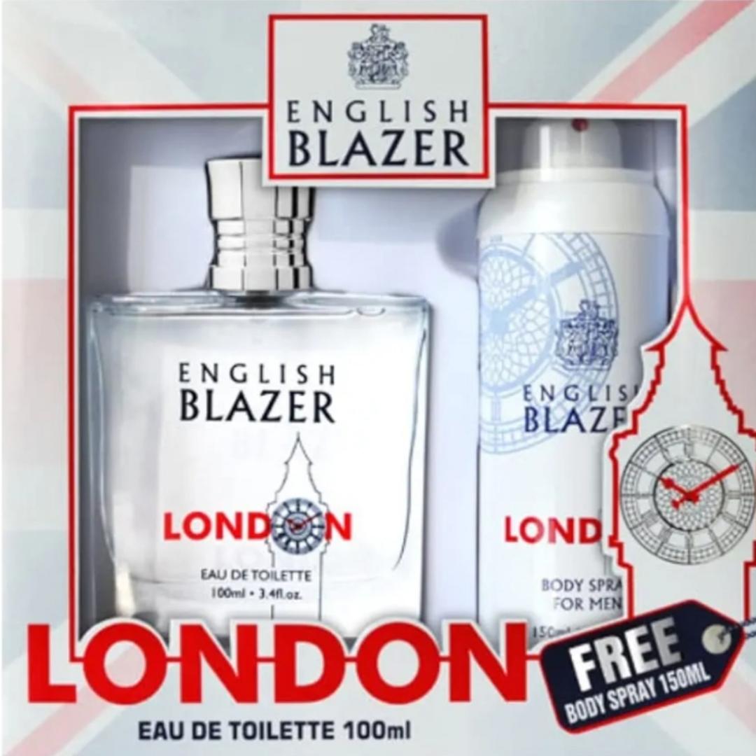 English blazer perfume set