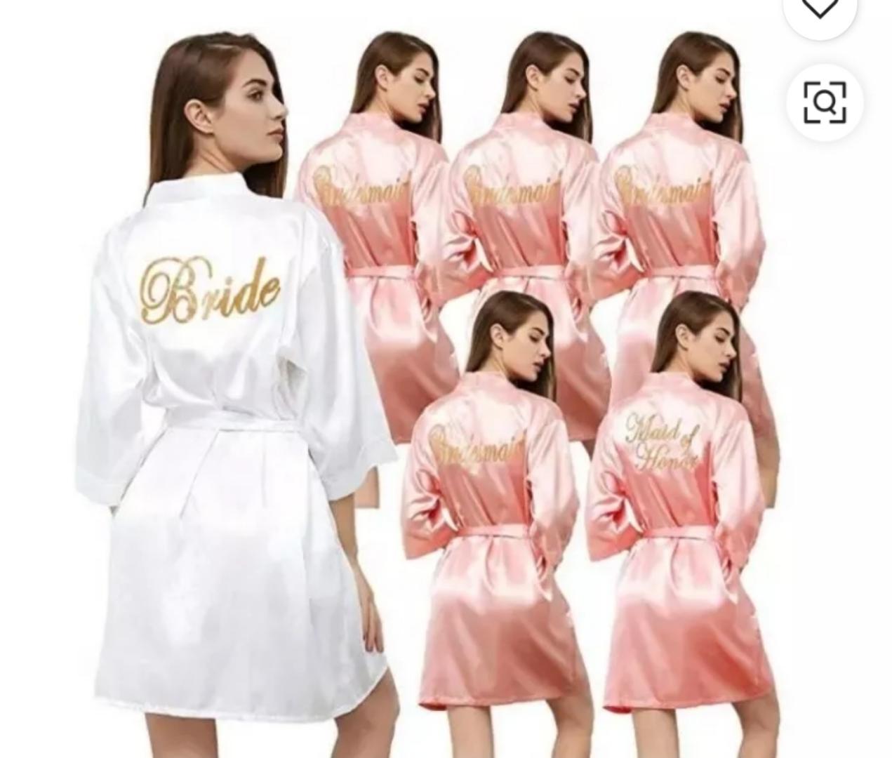 Bridal team robes