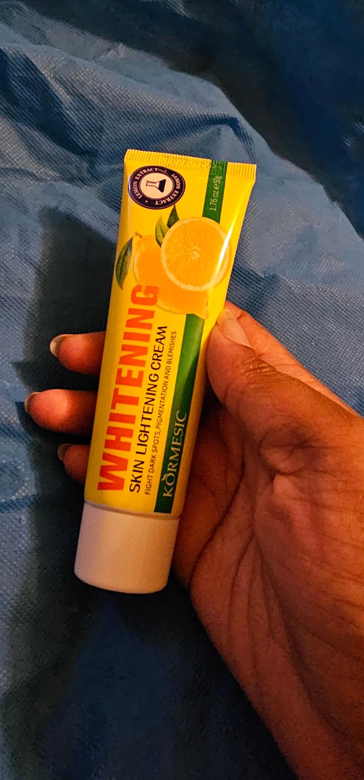 lemon brightening cream