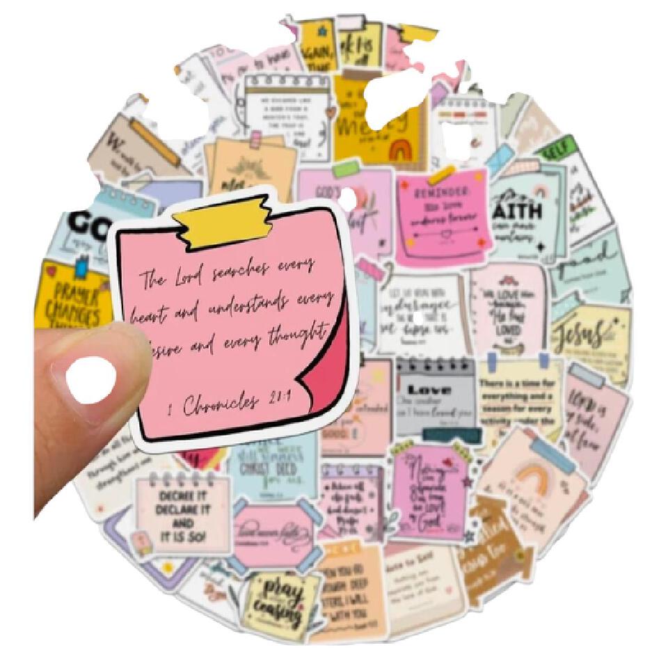 10 pack scripture sticker pack