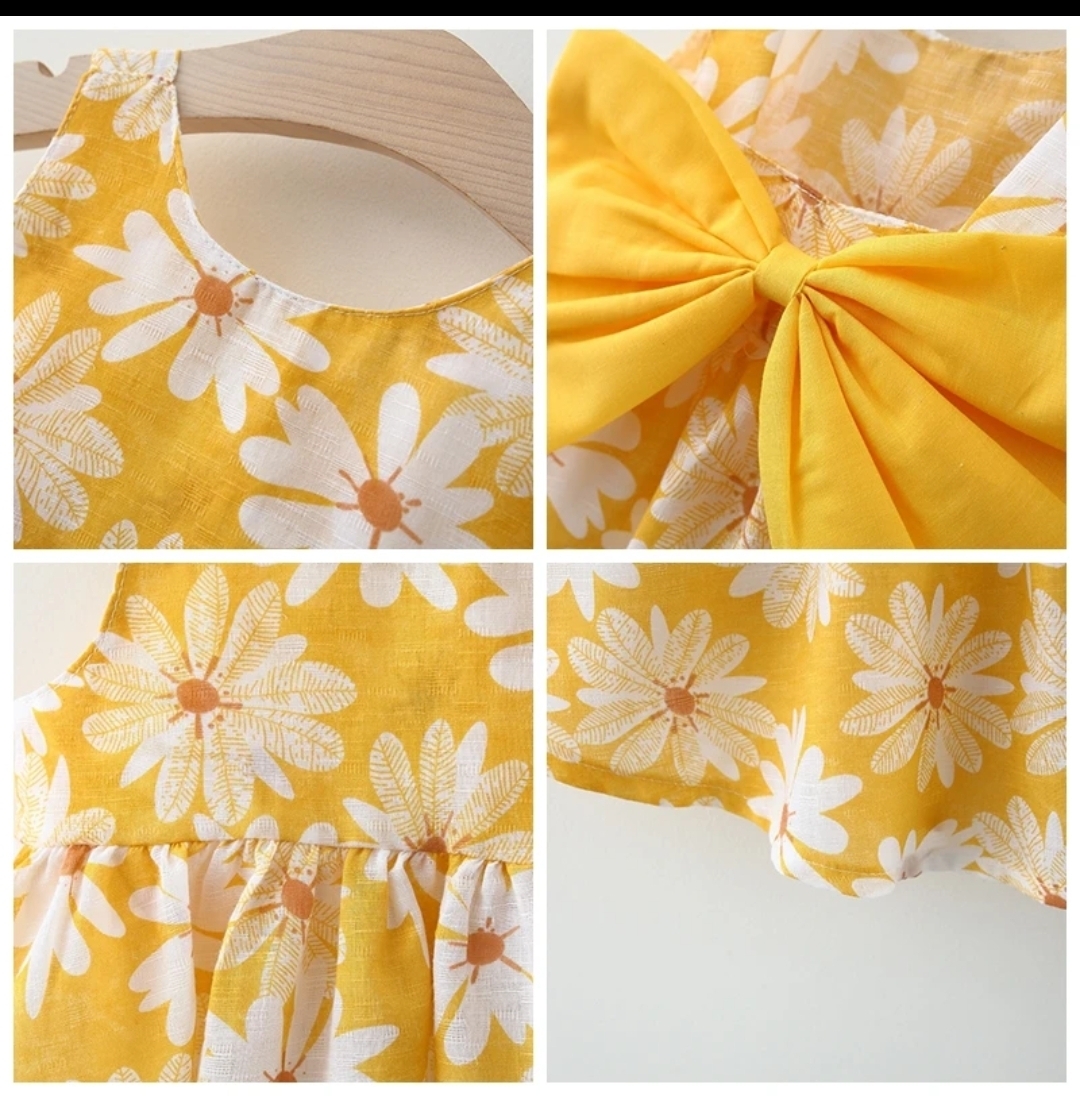 kids sun dresses with hat