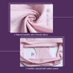 5Pcs Girl Soft Lace Panties Ice Silk Seamless Plus Size Underwear Woman Clothes Women Briefs Underpants