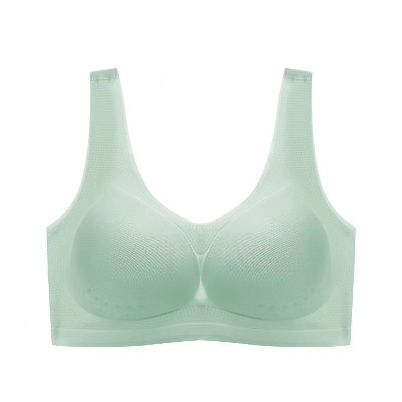 Summer Seamless Bra ultra thin Ice Silk Bra Breathable no steel ring Women Underwear Suspenders Sleep bra