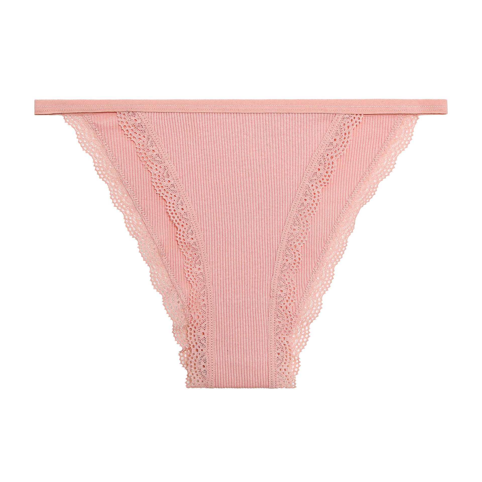 6 Pcs T Thong For Women Thong Hipster Women Cotton Panties Briefs Lace Underwear Bikini Low Waist