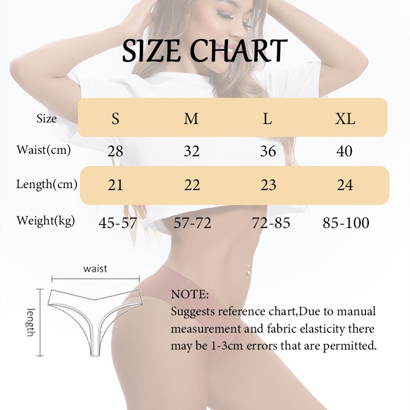 5Pcs Women Seamless Cheeky Bikini Underwear Invisible No Show Panties V-Waist Hipster Ladies Soft Stretch