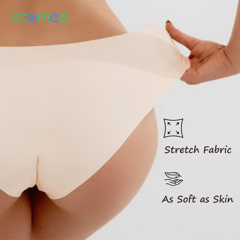 5PCS Women’s Seamless Hipster Underwear No Show Panties Invisibles Briefs Soft Stretch Bikini Underwears